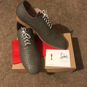 Christian Louboutin Alfredo Loafers Grey